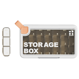 药盒一周七天便携分药器大容量药物药品分装盒装药盒子随身早中晚