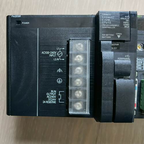 欧姆龙PLC模块，型号CJ2M-CPU12，成色新，可整条可-议价