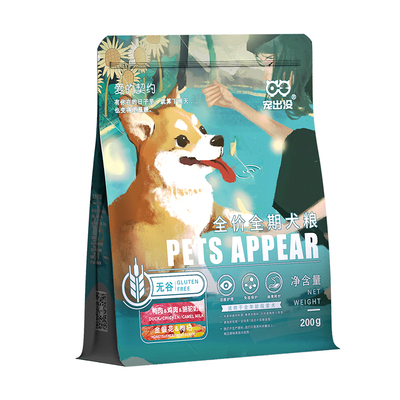 宠出没全期全价犬粮200g大中鸡肉