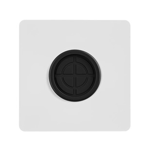 空白面板带出线孔装饰遮挡盖板86型穿线插座电视墙壁堵洞穿孔白板