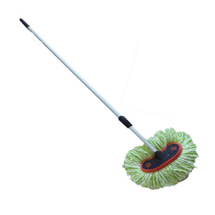 客车公交车加长铝合金伸缩杆洗车刷子长柄牛奶丝软毛棉线洗车拖把