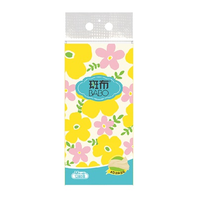 斑布悬挂抽纸320抽×6提4层加厚