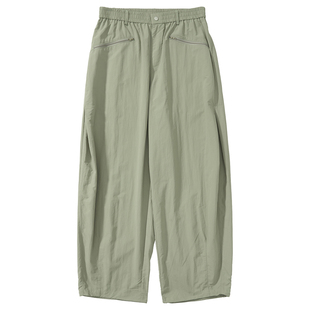 Mentmate 26SS 春夏基本款纯色萝卜版型收脚工装裤男户外休闲长裤