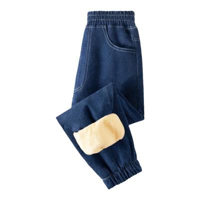 LaChapellekids加绒牛仔裤女童