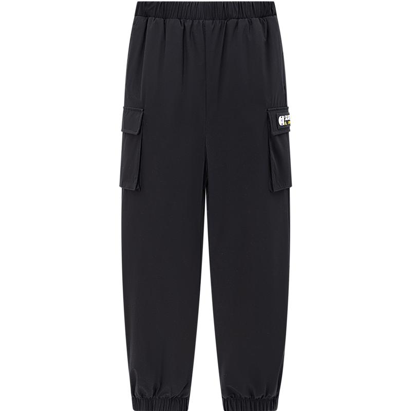 波司登奥莱男女童基础轻暖百搭外穿束口工装外穿羽绒裤校服神器