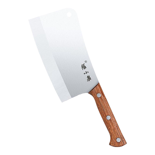 张小泉砍骨头专用刀不锈钢加厚重型刀屠夫商用斩骨刀剁牛羊骨坎刀