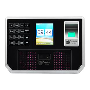 优玛仕U-RZ202人脸识别指纹考勤机人脸指纹机办公面部考勤打卡机