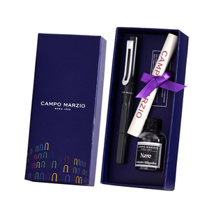 Campo Marzio Design凯博商务福布斯钢笔女生男士高档套装送礼专用复古精致礼物定制刻字墨水学生练字笔墨囊