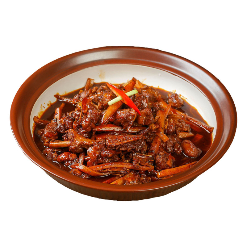 湘佰味汉味黑鸭煲鸭肉火锅半成品