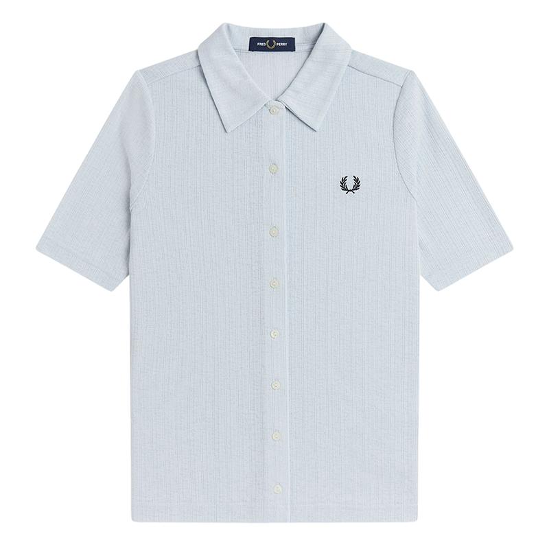 FREDPERRY排扣短袖上衣简约时尚