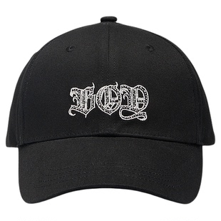 BOYLONDON夏季男女同款黑色LOGO遮阳潮牌时尚百搭朋克帽子N90032