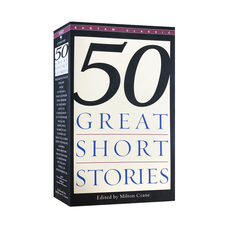 英文原版50篇短篇小说 Fifty Great Short Stories全英文版小说短篇小说精粹50篇进口书籍正版