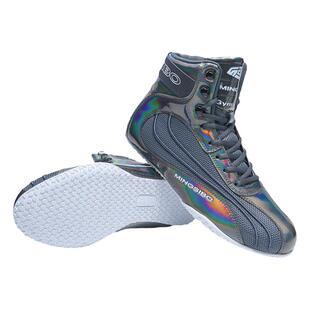 专业拳击鞋男女低帮训练散打鞋格斗鞋泰拳鞋专用自由搏击鞋摔跤鞋