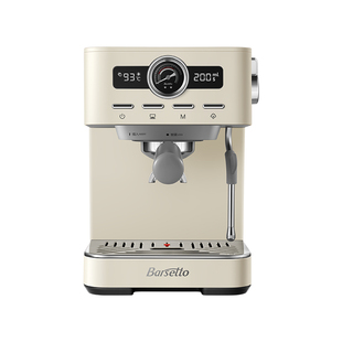 [情人节礼物]Barsetto/百胜图M1C咖啡机家用小型半自动冷萃意式机