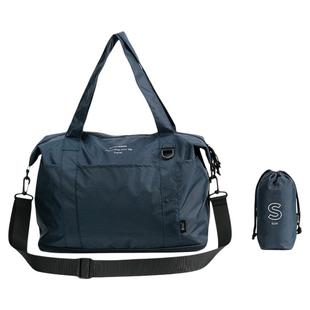 短途行李袋旅行包轻便手提大容量可折叠扩容登机斜背包可套拉杆箱