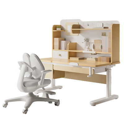 黑白调C2实木儿童学习桌