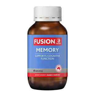 澳洲直邮 FUSION HEALTH 康牌 草本精华婆罗米强效记忆胶囊 60粒