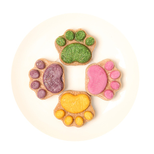 澳泰克猫爪饼干生骨肉冻干猫咪零食宠物狗狗主食磨牙补水猫猫月饼