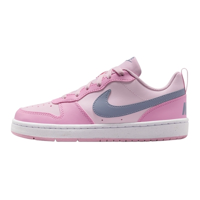 Nike耐克男女大童鞋COURT BOROUG灰紫运动休闲百搭板鞋DV5456-604