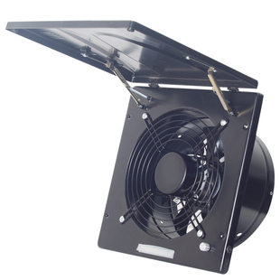 翻盖排风扇厨房家用换气扇强力抽油烟10寸窗户排烟机大功率排气扇