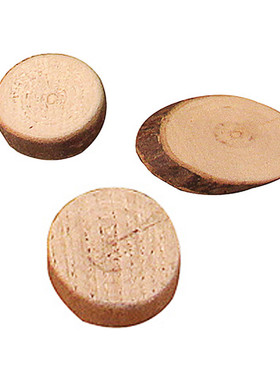 小圆木片拼接diy背景墙材料年轮