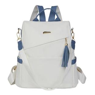 女式防盗双肩包新款时尚软皮两用大容量旅行背包轻便通勤书包