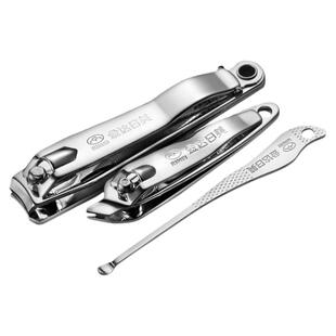 金达日美指甲刀三件套大号平口指甲剪斜口脚指甲钳女修甲刀家用