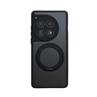 一加13手机壳新款磁吸带支架隐形ace3pro保护套全包防摔OPPO气囊1+11支点一加ace2适用ace5高级的后外指环男