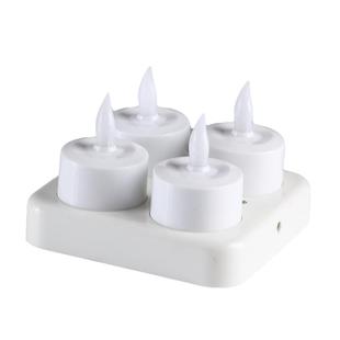 充电led电子蜡烛灯酒吧SPA气氛灯仿真闪烁家用无烟供佛乔迁氛围灯