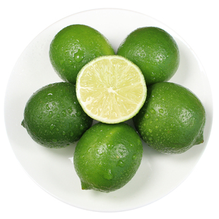 无籽青柠檬新鲜商用小青柠奶茶店专用一级塔希提绿宁檬非泰国进口