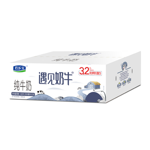君乐宝遇见奶牛营养纯牛奶200ml
