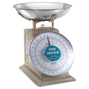 日本石田磅台秤厨称 16两港斤称 厨称 香港台秤 弹簧度盘秤石田牌