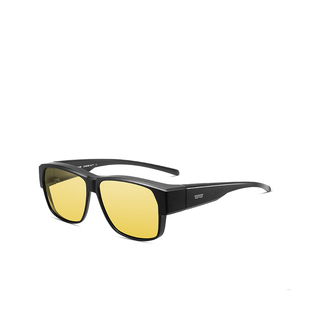 CAPONI太阳镜防晒墨镜套镜偏光镜男日夜两用驾驶专用夜视眼镜3027