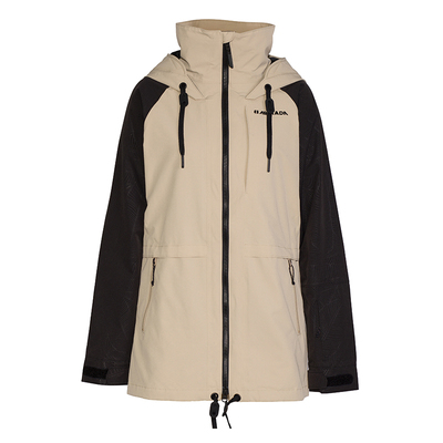 防水透气薄款单板双板滑雪服女