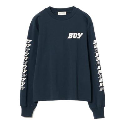 BEAMSBOY合身长袖T恤简约休闲