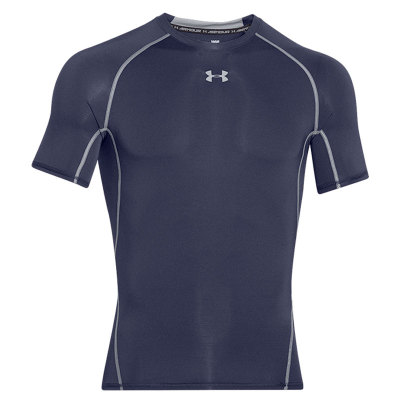 安德玛男短袖速干紧身衣