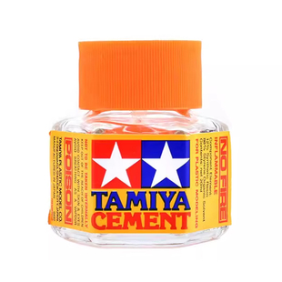 田宫胶水高达模型专用胶水 速干溜缝黏粘合剂白/绿/黄盖胶水87003