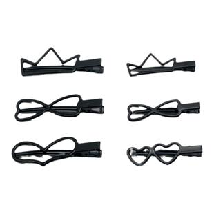 简约加厚发夹刘海夹头饰钢夹韩国一字夹鸭嘴夹后脑勺碎发顶夹边夹