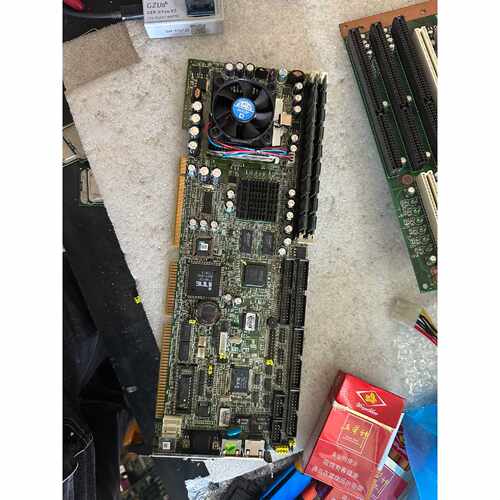 议价可维修艾讯SBC8168RevC2RC工控主板带CPU内存