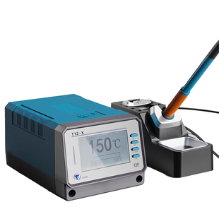 拓尔焊台T12-X手机电路板精密烙铁焊接无铅智能控温焊台