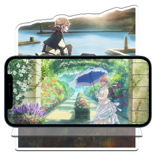 京紫Violet Evergarden紫罗兰永恒花园动漫周边薇尔莉特手机支架