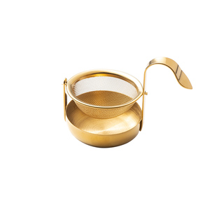 不锈钢镀金过滤滤网器英式茶漏创意下午茶叶泡茶器茶滤茶水分离器