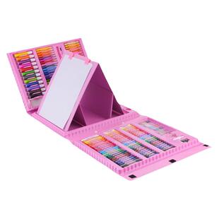 儿童水彩笔绘画套装送画本礼盒画笔蜡笔幼儿园礼物小学生美术用品