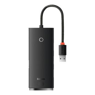 倍思usb扩展器typec拓展坞插头多口hub延长线3.0集分线器网线多接口转换器带供电电脑笔记本平板U盘手机