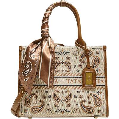 TATA他她包包2025冬商场同款通勤女气质简约托特包新款X3499CX5