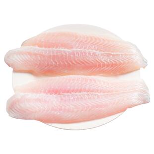 巴沙鱼柳新鲜冷冻鱼片非龙利鱼肉排无骨无刺商用官方旗舰店整箱20