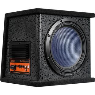 阿尔派EV-100SW3T低音扬声器有源10寸无源双音圈喇叭低音炮箱体炮