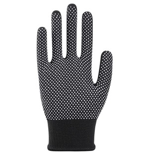 尼龙点胶点珠耐磨防滑防晒透气钓鱼触屏工作劳保半指露指断指手套