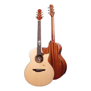 Trumon楚门吉他海豚物语落樱全单板150TF/1955TF初学进阶民谣吉他