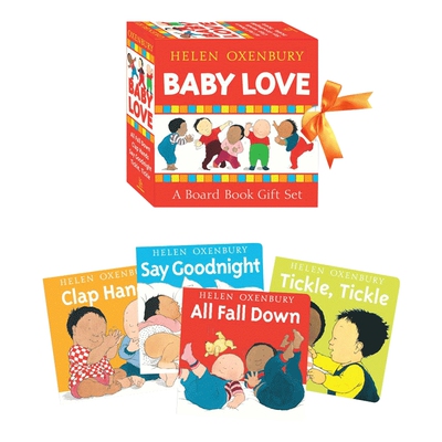 英文原版 Baby Love a Board Book Gift Set 4册盒装纸板书 行为习惯培养 手掌书 英文版儿童英语启蒙早教绘本 Helen Oxenbury